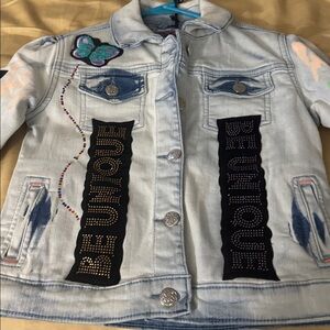 Elite denim girls jacket  so 7 8